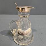 Antique George V Silver Mounted Noggin at Sturmans Antiques siler for sale