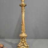 Antique Edwardian Brass Table Lamp at Sturmans Antiques Lamp for sale