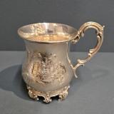 Antique Victorian Silver 5.1 Troy Oz Mug at Sturmans Antiques silver for sale