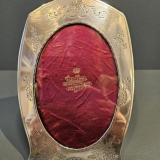 Antique Superb Engraved all Silver Photo Frame by Joseph Gloster of Birmingham  at Sturmans Antiques photo frame for sale
