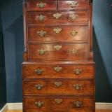 Antique Outstanding Quality George III Mahogany Chest on Chest at Sturmans Antiques furniture for sale