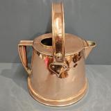 Antique Early Victorian Copper Country House Hot Water Can at Sturmans Antiques metalware for sale