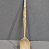 Antique Unusual Victorian Silver and Horn Whistle Spoon at Sturmans Antiques silver for sale 