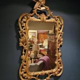 Antique Early Victorian Timber Gilt Mirror at Sturmans Antiques mirror for sale