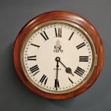 Antique George V G.P.O. Fusee Dial Clock at Sturmans Antiques clock for sale