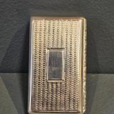Antique Immaculate Large Georgian Silver Snuff Box by William Simpson of Birmingham at Sturmans Antiques silver for sale