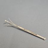 Antique Engine Turned Silver Cocktail Swizzle Stick at Sturmans Antiques silver for sale