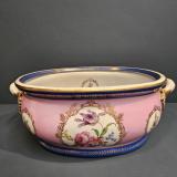 Antique Late Victorian Porcelain Foot Bath at Sturmans Antiques ceramics for sale