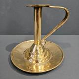 Antique Arts and Crafts Brass Chamber Stick at Sturmans Antiques metalware for sale