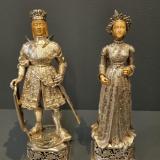 Antique Silver German King and Queen by Neresheimer & Söhne at Sturmans Antiques silver for sale