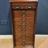 Antique Edwardian Oak Globe Wernicke File Cabinet at Sturmans Antiques furniture for sale
