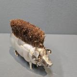 Antique Silver Pig Nib Wipe at Sturmans Antiques silver for sale