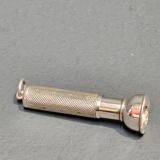 Antique Silver Twist Action Cigar Piercer at Sturmans Antiques silver for sale