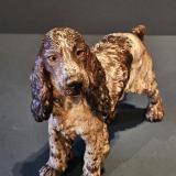 Antique Cold Painted Bronze Spaniel at Stumans Antiques figurine for sale