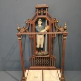 Antique Unusual Edwardian 'Football' Cast Iron Stick Stand at Sturmans Antiques furniture for sale