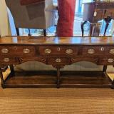 Antique George III Country House Oak Dresser at Sturmans Antiques furniture for sale