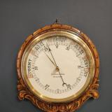 Antique Victorian Oak Barometer at Sturmans Antiques barometer for sale