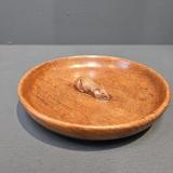 Superb 1950's Thompsons of Kilburn  Mouseman 6" Shallow Bowl at Sturmans Antiques mouseman for sale