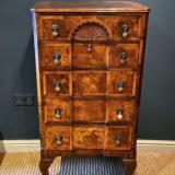 Antique Superb Edwardian Walnut Tallboy Chest at Sturmans Antiques furniture for sale