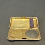 Antique Silver Compact and Cheroot Case Saunders & Shepherd of Birmingham at Sturmans Antiques silver for sale