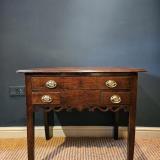 Antique George II Oak Lowboy at Sturmans Antiques furniture for sale