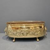 Antique Victorian Brass Planter at Sturmans Antiques metalware for sale