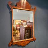 Antique George III Style Walnut Mirror at Sturmans Antiques mirror for sale