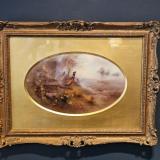 Antique Superb Royal Worcester Porcelain Plaque by Stinton at Sturmans Antiques art for sale