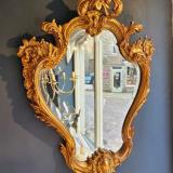 Antique Superb Victorian Gilt Bronze Rocco Style Mirror at Sturmans Antiques mirror for sale
