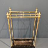 Antique Victorian Brass and Cast Iron Stick Stand at Sturmans Antiques furniture for sale