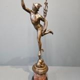 Victorian Bronze of Hermes at Sturmans Antiques bronze for sale