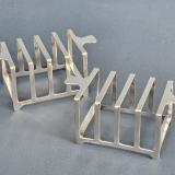 Antique Matching Pair of Mappin and Webb Silver Toast Rack by Mappin & Webb Ltd of Sheffield at Sturmans Antiques silver for sale