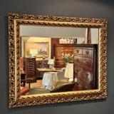 Antique Victorian Timber Gilt Mirror at Sturmans Antiques mirror for sale 