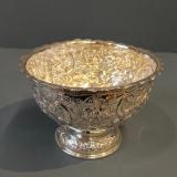 Antique Goldsmiths and Silversmiths of London 11 oz Silver Bowl at Sturmans Antiques silver for sale