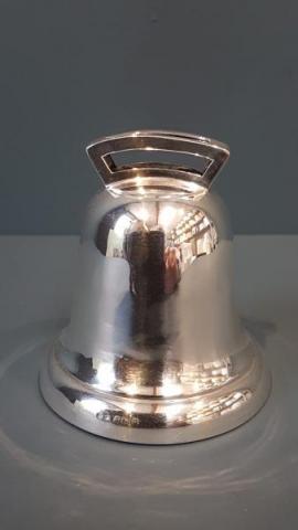 Antique Silver Bell Money Box by Deakin & Francis Ltd of Birmingham