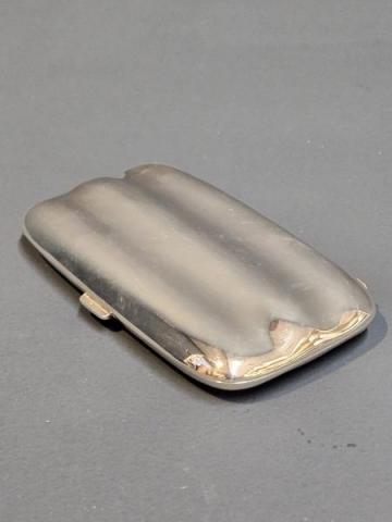 Antique Edwardian Silver Cigar Case by Henry Williamson of Birmingham
