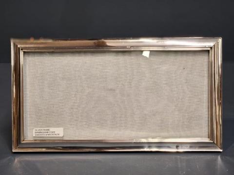 Antique 1920's Family Portrait Silver Photo Frame by Sanders and Mackenzie of Birmingham