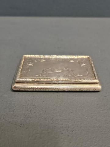 Antique Austrian Victorian Period Silver Card Case