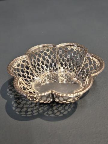 Antique Edwardian Chester Silver Dish Chester