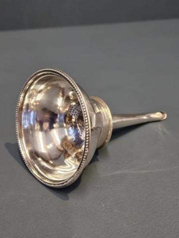Antique Regency Silver Wine Funnel by Peter Carter London