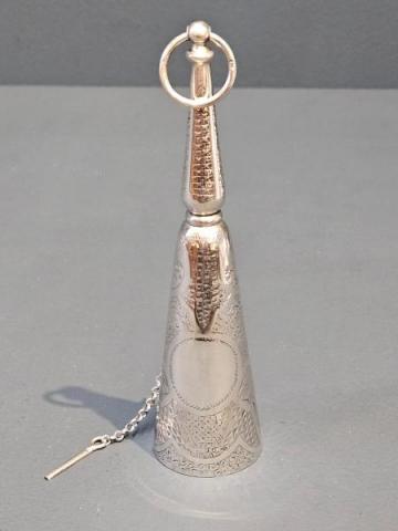 Antique Victorian Silver Posy Holder Birmingham Silversmith