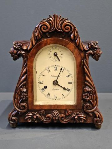Antique Thomas Percival London Verge Escapement Miniature Georgian Bracket Clock