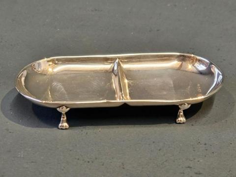 Antique Silver Sovereign Tray by Robert Pringle of London 