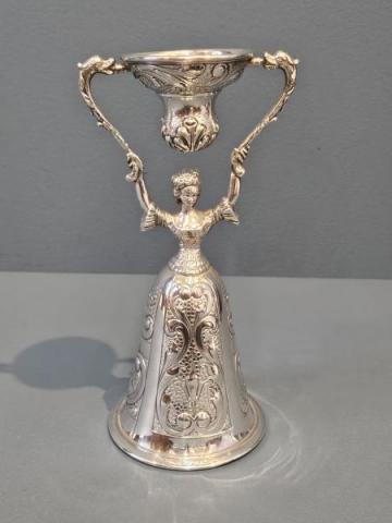 Antique Silver Wager Cup by Berthold Muller