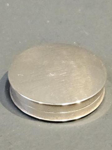 Antique George III Silver Patch Box by Samuel Pemberton of Birmingham