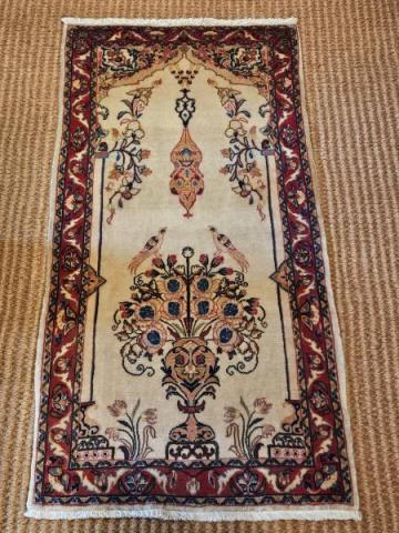 Antique Persian Silk Rug