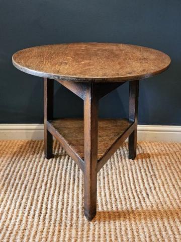 Antique George III Cricket Table