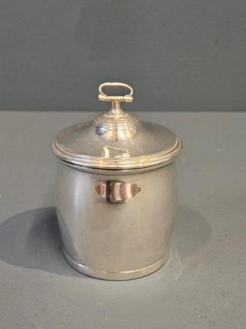 Antique Silver Tea Caddy Birmingham