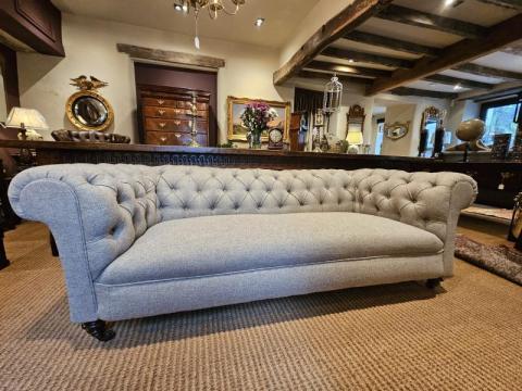 Antique Victorian Chesterfield Sofa