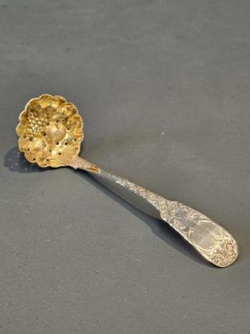 Antique Georgian Silver Strainer by William Cripps of Edinburgh